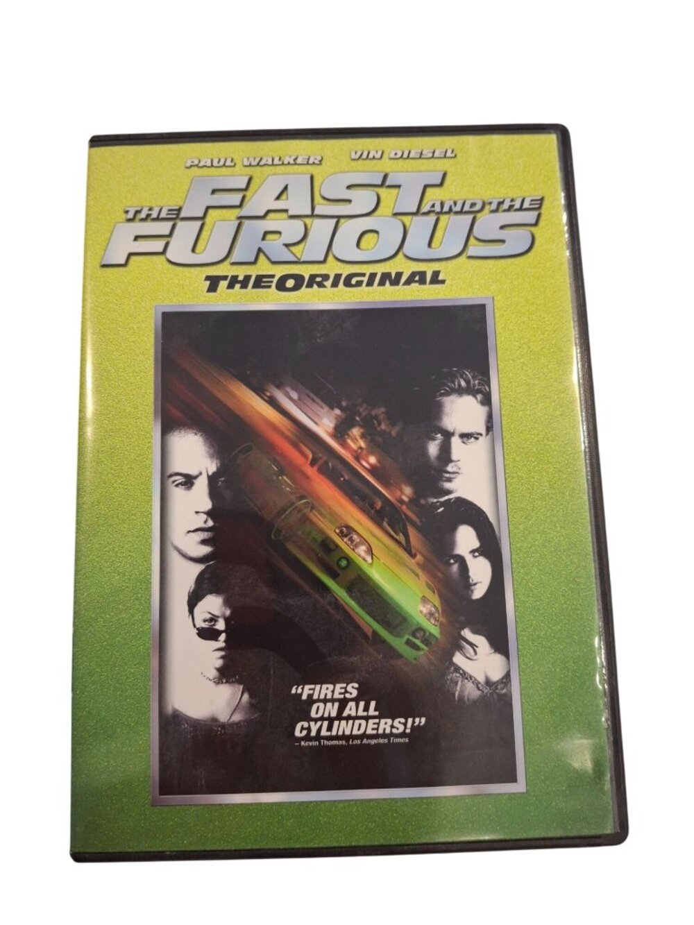 The Fast and the Furious Original DVD 2001 Paul Walker Vin Diesel Action Movie
